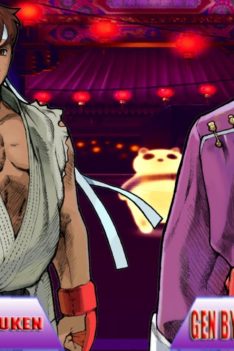Mugen – Street Fighter – Ryu vs. Gen – 隆 vs. 元
