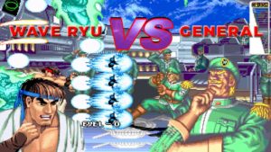 Mugen – Street Fighter vs. Kaiser Knuckle – Wave Ryu vs. General