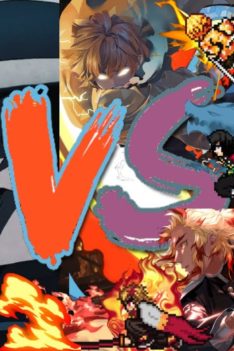 Muzan vs Rengoku, Tomioka, Tanjiro, Zenitsu, and Inosuke – (Demon Slayer) | JUS | Mugen