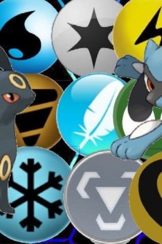 My favourite Pokemon of each type