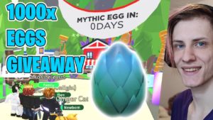 mythical egg Out now Robux & Pet Giveaway Live stream Roblox Adopt me Arsenal Studio developing