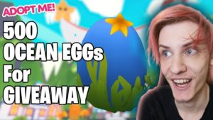 OCEAN EGG GIVEAWAY Update Roblox adopt me and other roblox games live stream Family friendly
