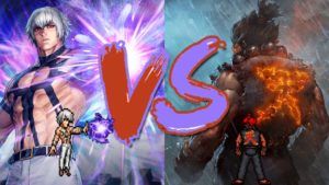 Orochi vs Akuma (King of Fighters vs Street Fighter) | JUS | Mugen