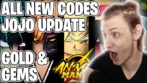 Roblox JOJO anime mania UPDATE All codes for GEMS AND GOLD | I got 1% Legendary April 2021
