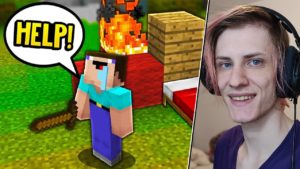 Robux Giveaway MINECRAFT LIVE Hypixel BEDWARS with subscribers Nidzation Live stream 1.17 survival