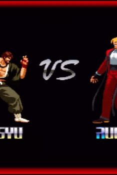 Saisyu Kusanagi Vs. Rugal Bernstein Capcom X SNK(CXS)