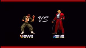 Saisyu Kusanagi Vs. Rugal Bernstein Capcom X SNK(CXS)