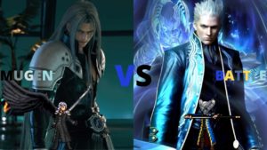 Sephiroth vs Vergil (Final Fantasy vs Devil May Cry) | JUS | Mugen