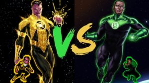 Sinestro vs Green Lantern (John Stewart) (DC Comics) | JUS | Mugen