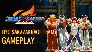 SNK X Capcom, Ryo Sakazaki(Art of Fighting Team) Gameplay