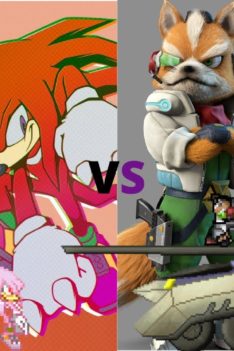Sonic and Knuckles vs Fox and Falco (Sega vs Nintendo) | JUS | Mugen