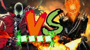 Spawn vs Ghost Rider (Image Comics VS Marvel Comics) | JUS | Mugen