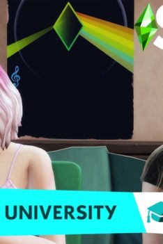 Starting Classes and Joining A Sport | Sims 4 University 02