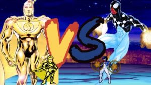 Superman Prime One Million vs Cosmic Spider-Man (DC Comics VS Marvel Comics) | JUS | Mugen