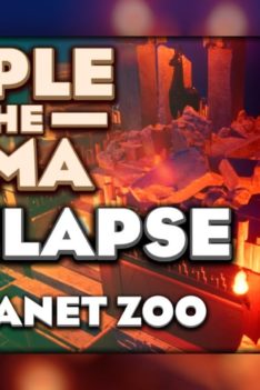Temple of the Llama (4 Exhibits) | Planet Zoo Timelapse