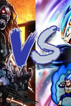 Vegeta vs Lobo (Dragon Ball vs DC Comics) | JUS | Mugen