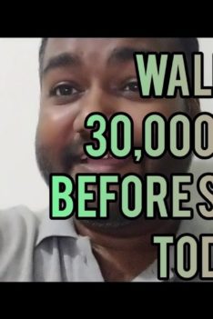 Walking | Day 86 of 10000 Steps Challenge (30,000 Steps Before Hitting Bed)