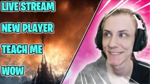 World of Warcraft live stream playing with subs | New player trying to learn