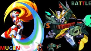 Zero vs Altron Gundam (Mega Man vs Mobile Suit Gundam) | JUS | Mugen