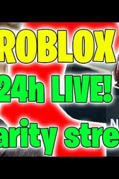 24h Charity LIVE! Roblox Robux Giveaway Playing with viewers – Gamers For Giving #GFG2022