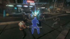 Batman, but he only fights crime in self-defense