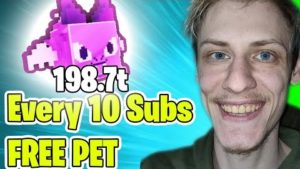 ????Every 10 Subs Free Mythical Pet & Gems – Roblox Pet simulator x Giveaway – Robux Giveaway Nidzation