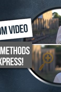 How To ZOOM Video Footage For Free – 2 Styles – Hit Film Express