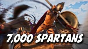 300,000 Persians vs 7,000 Spartans | Battle of Thermopylae