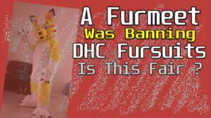 A Furmeet Was Banning DHC Fursuits Because Of The Maker ???