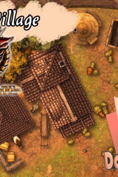 A Village Map in Inkarnate