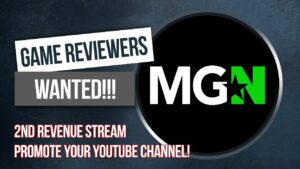 Become A Game Reviewer – MGN.GG – New Revenue Stream, Promote Your Channel, Get More Views