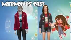 Creating My Werewolf Sim in CAS!