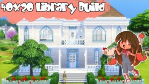 Cute 40×20 Newcrest Library!