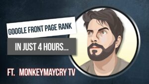 Front Page of Google Search Results – Under Four Hours – Monkey May Cry TV