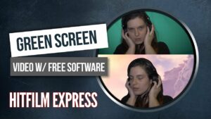 Green Screen (Poorly Lit) Video for FREE – Hitfilm Express