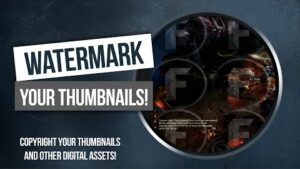 How To Watermark and Protect Your Thumbnails For Free – Photopea
