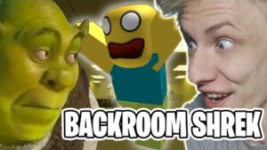 I BECAME SHREK IN BACKROOM AND OOOOFFED EVERYONE SUPER FUNNY ROBLOX GAME COPS CALLED 3 AM SCARY STUF