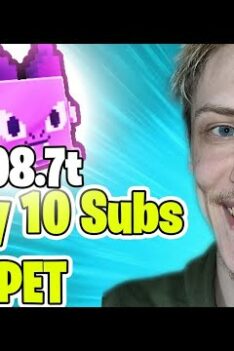 Live 500+ DM Pixel Demon For giveaway Pet sim x Roblox live stream Family Friendly Trading Huge