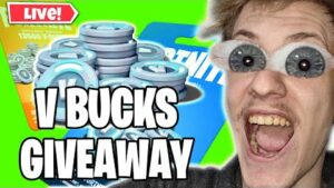 Live! Fortnite V bucks Giveaway Item Shop Today | Battle pass giveaway Family Friendly Fortnite live