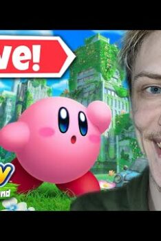 Live! Kirby and the Forgotten Land Gameplay part 1