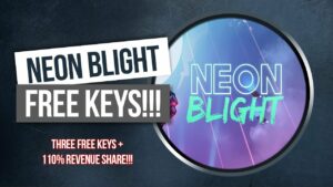 Neon Blight – 3 FREE Key Giveaway + 110 % Revenue Share!
