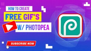 Photopea – How To Create FREE GIF’s – Step By Step Tutorial