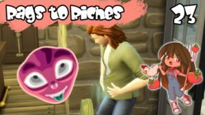 Sims 4 Cottage Living Rags to Riches | 23 | Engagement Celebration and Robin Is PREGNANT