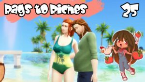 Summer Holidays, Alien Pregnancies | Sims 4 Cottage Living Rags to Riches | 25