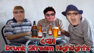 First time back to streaming and we did a drunk stream with my supporters and yeah things got crazy