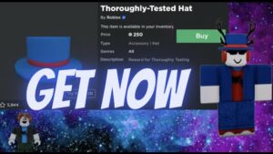 HOW TO REPLICATE THE QA TESTERS HAT IN ROBLOX