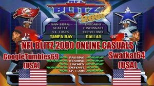 NFL Blitz 2000 – Googletumbles69 vs. Swatkat64