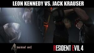 Resident Evil 4 – Leon Kennedy vs. Jack Krauser – Knife Fight – Original vs. Remake