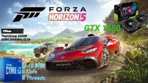 Forza Horizon 5 ( GTX 1650 – I3 10100F) game test