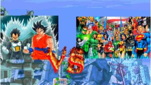 Goku and Vegeta VS DC